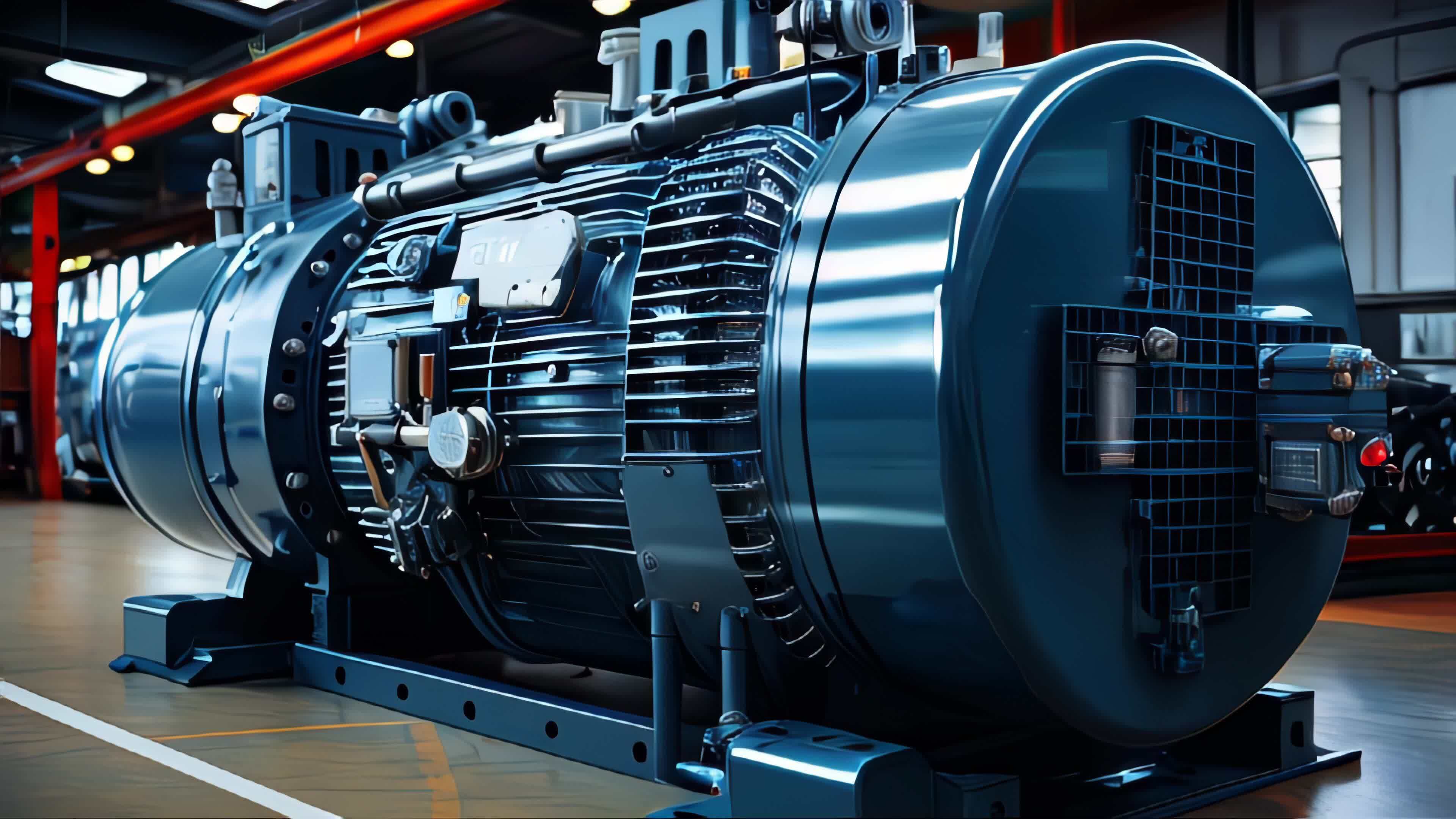 Industrial Air Compressor System